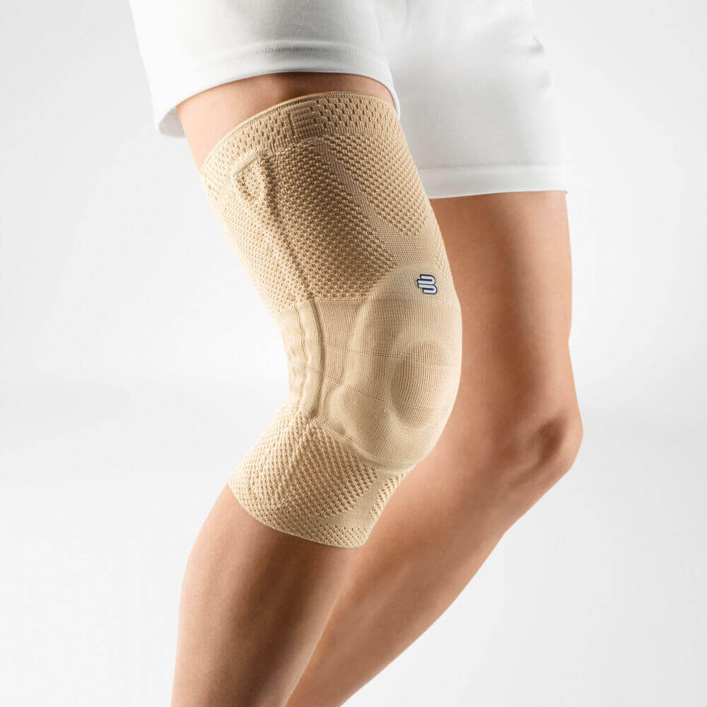 Genutrain Comfort - Compression knee brace with plastic stays for relief  and stabilization of the knee joint - One Bracing
