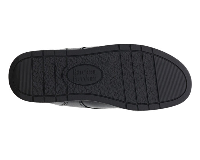 Drew - Phoenix Plus Orthopedic Shoes (Black Leather)