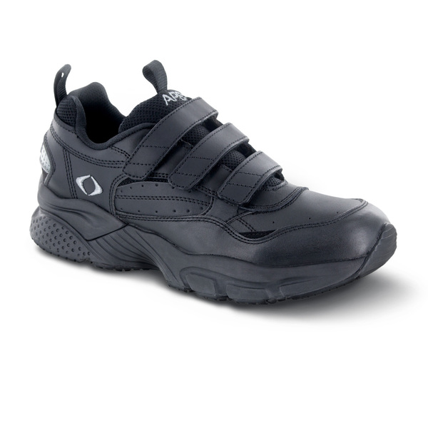 Apex - Strap Walking Shoe - X Last - 3-Strap (Black)