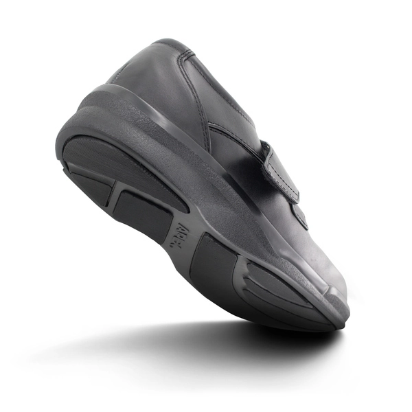 Apex - Biomechanical Single Strap Casual Shoe (Black)