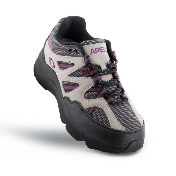 Apex - Trail Runner Active Shoe (Sierra Grey / Purple)