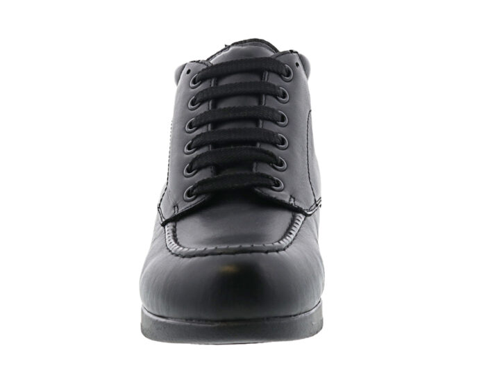 Drew - Phoenix Plus Orthopedic Shoes (Black Leather)